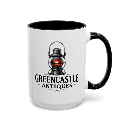 Greencastle Antiques Lantern Logo Mug | Accent Coffee Mug